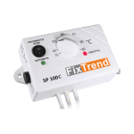 FixTrend SP100C termosztát HMV cirkulációs szivattyúhoz - gepesz.hu